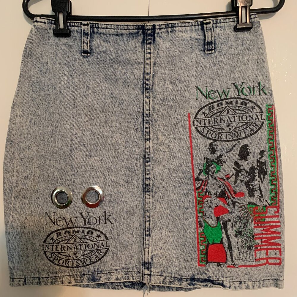 Vintage Jean skirt - short
